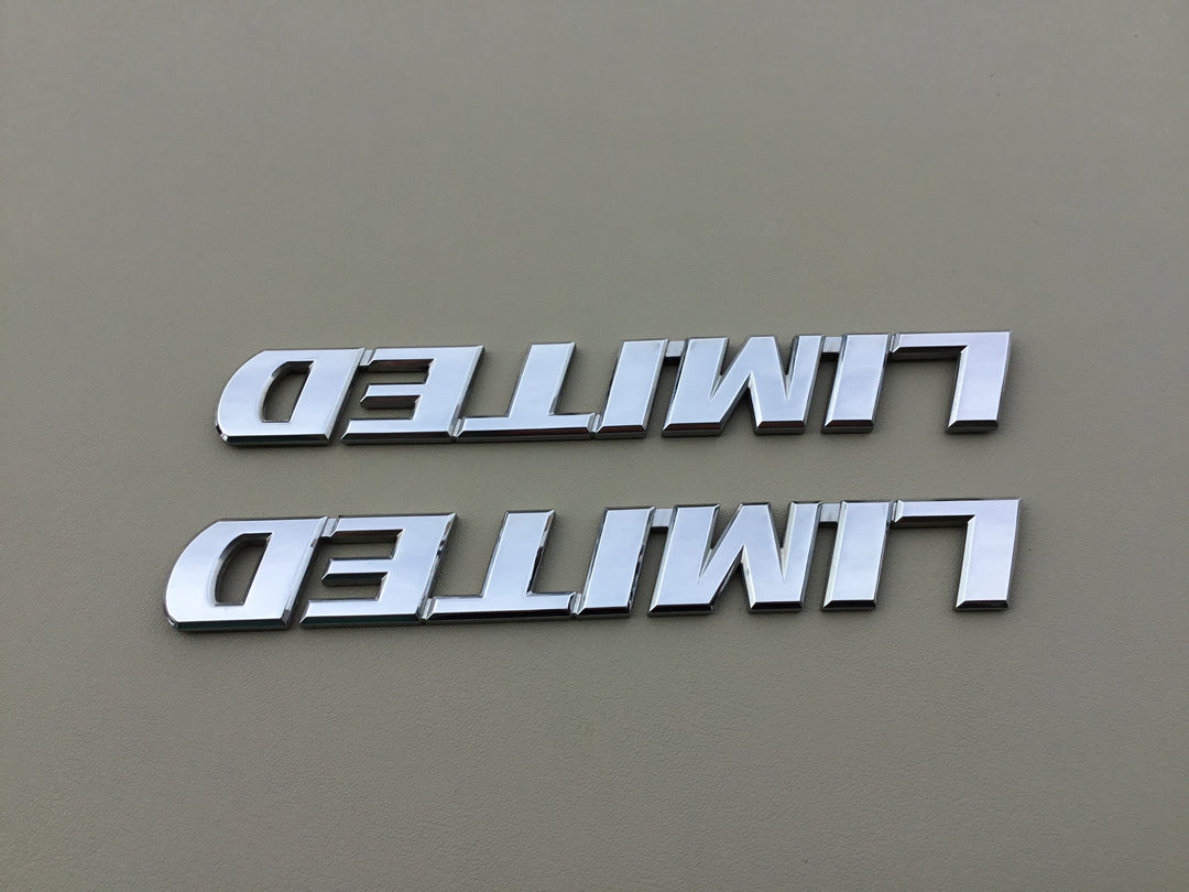 2006-2012 Toyota RAV4 Limited Door Emblem Set