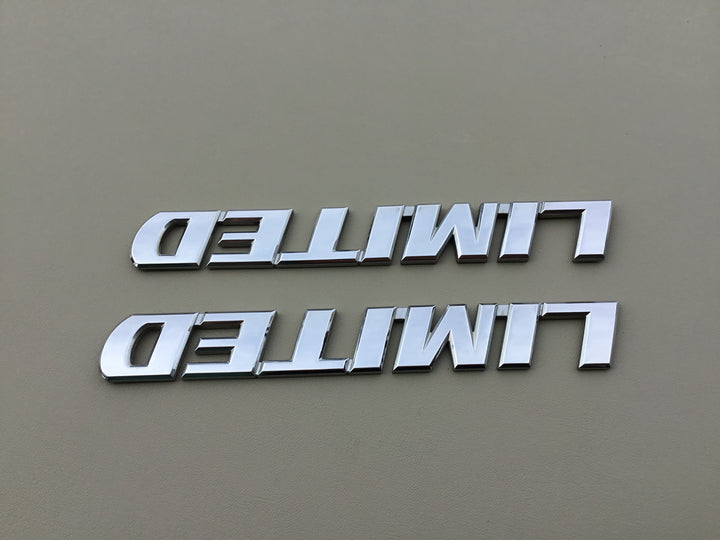 2006-2012 Toyota RAV4 Limited Door Emblem Set