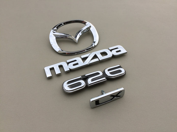 1998-2002 Mazda 626 LX Trunk Emblem Set