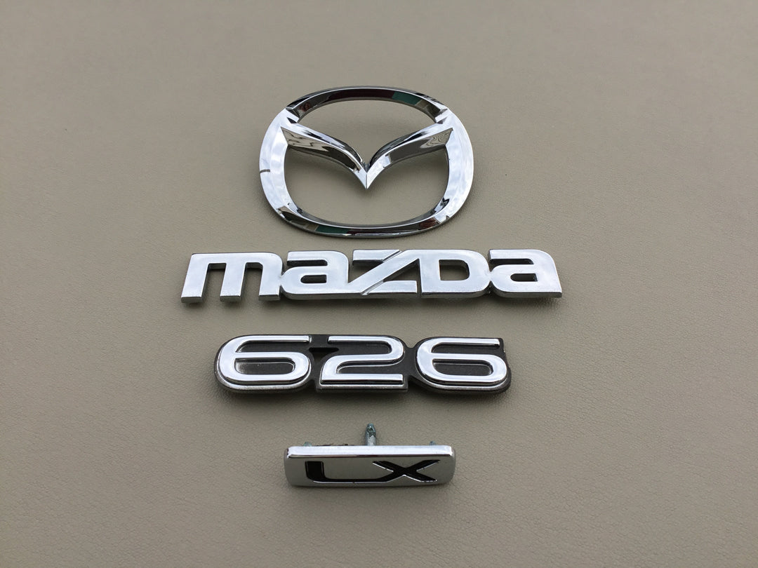 1998-2002 Mazda 626 LX Trunk Emblem Set