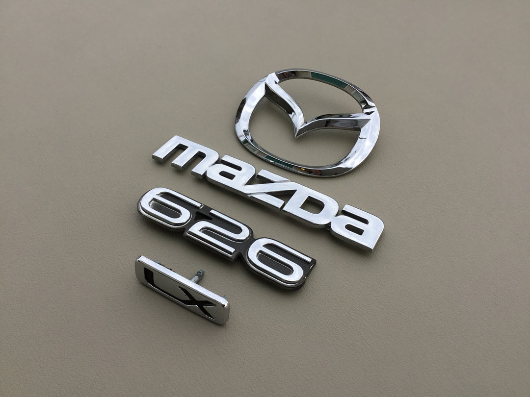 1998-2002 Mazda 626 LX Trunk Emblem Set