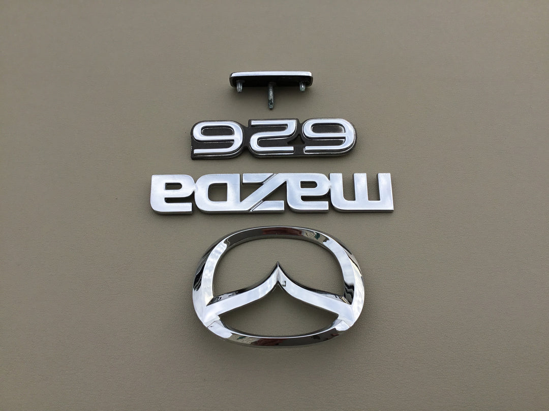 1998-2002 Mazda 626 LX Trunk Emblem Set