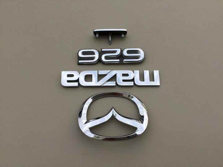 1998-2002 Mazda 626 LX Trunk Emblem Set