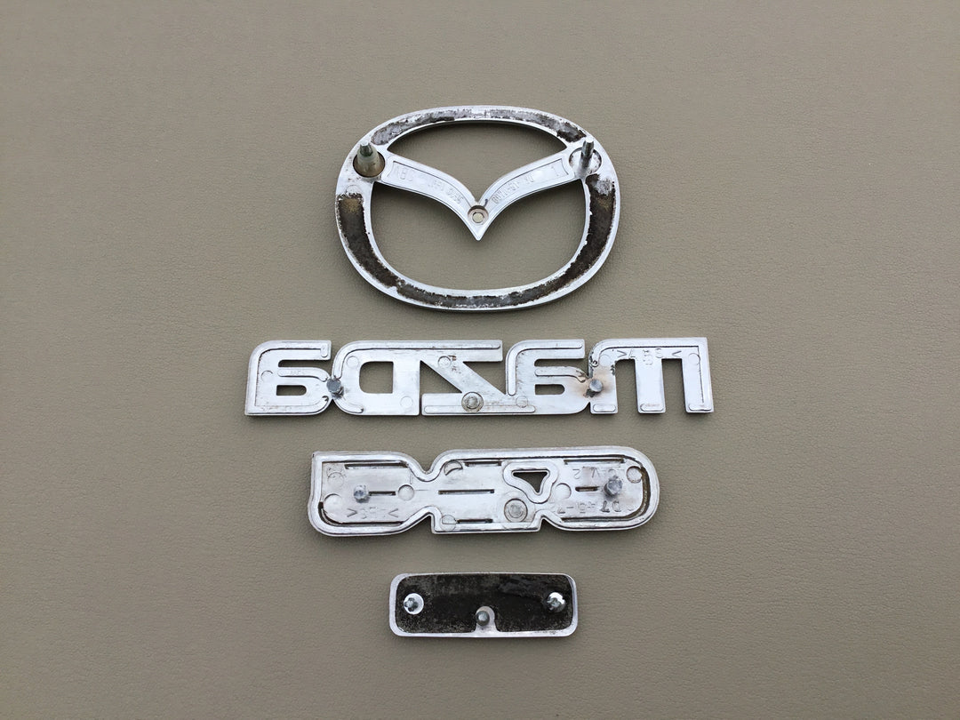 1998-2002 Mazda 626 LX Trunk Emblem Set