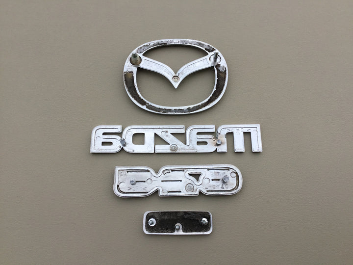 1998-2002 Mazda 626 LX Trunk Emblem Set