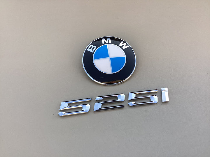 2004-2007 BMW 525i Trunk Emblem Set