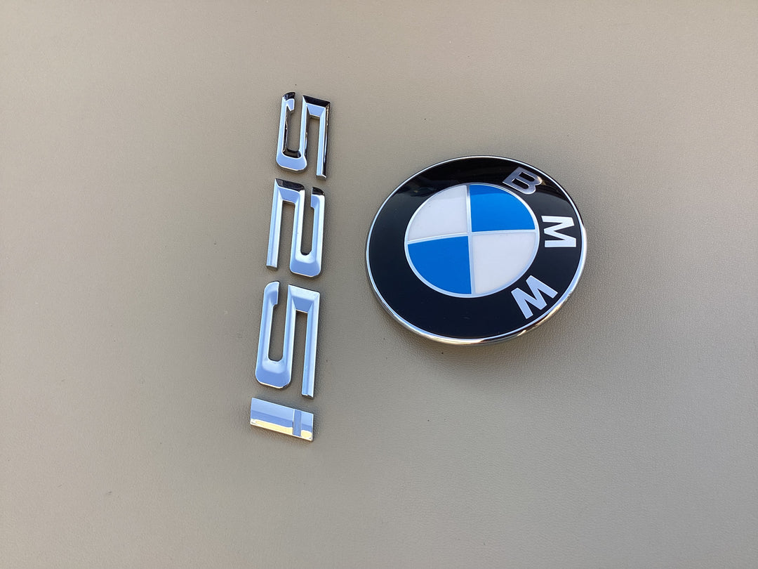 2004-2007 BMW 525i Trunk Emblem Set