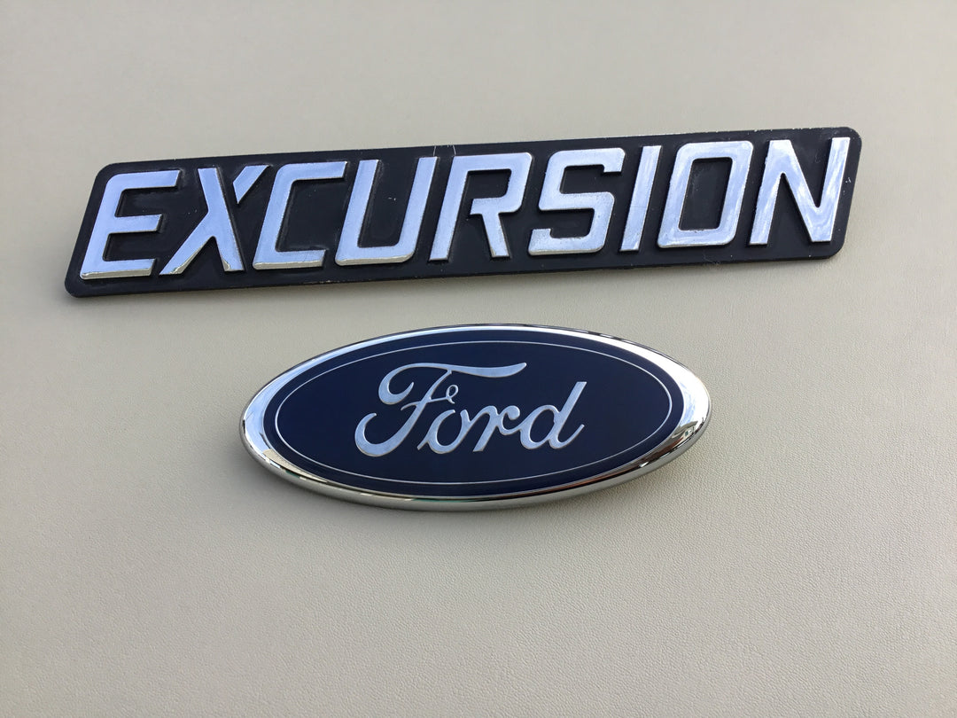 2000-2005 Ford Excursion Tailgate Emblem Set