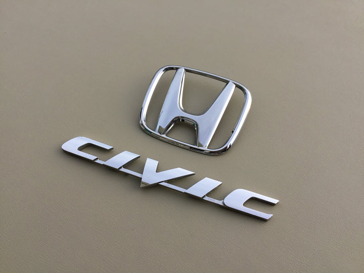 2006-2011 Honda Civic Coupe Trunk Emblem Set