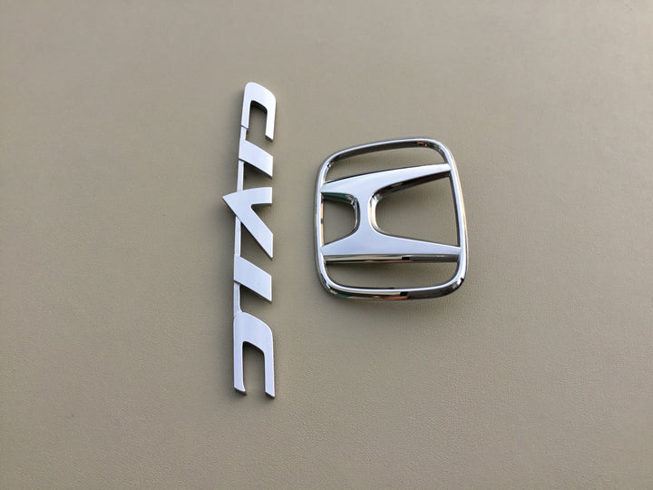 2006-2011 Honda Civic Coupe Trunk Emblem Set