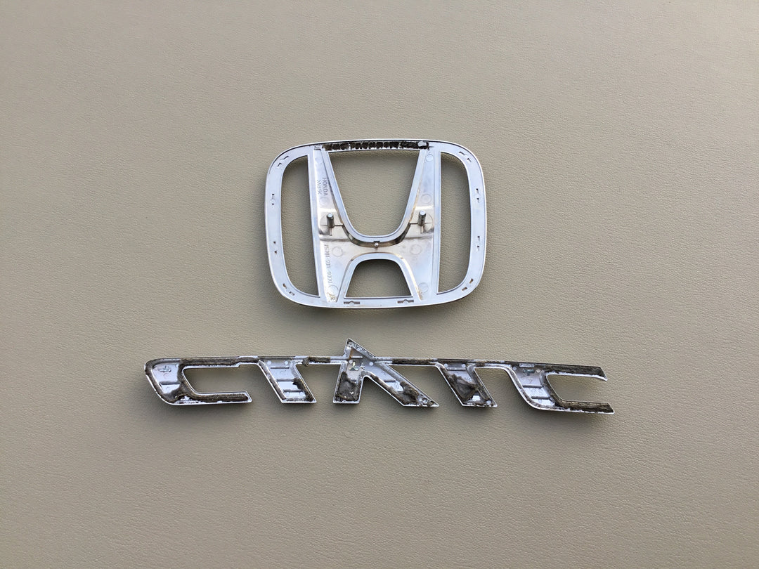 2006-2011 Honda Civic Coupe Trunk Emblem Set