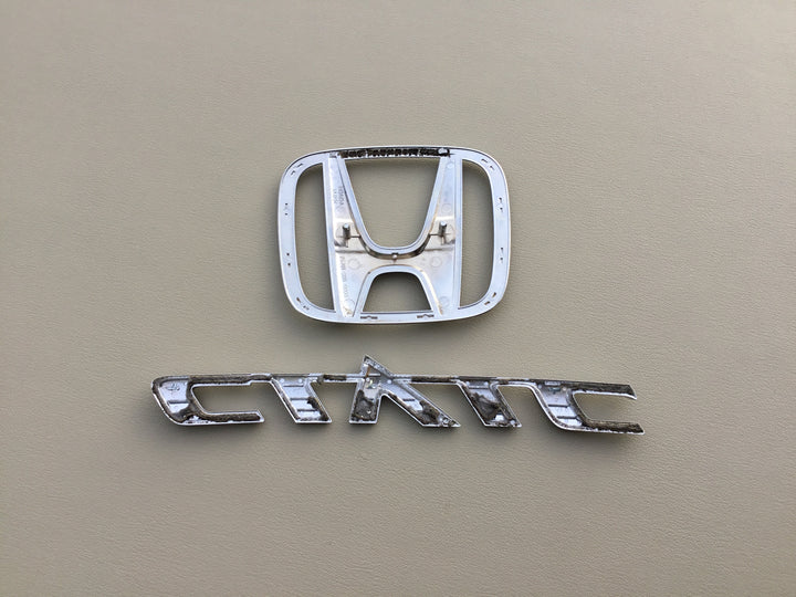2006-2011 Honda Civic Coupe Trunk Emblem Set