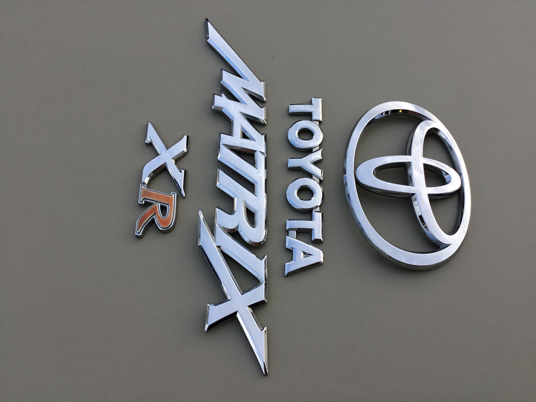 2003-2008 Toyota Matrix XR Tailgate Emblem Set