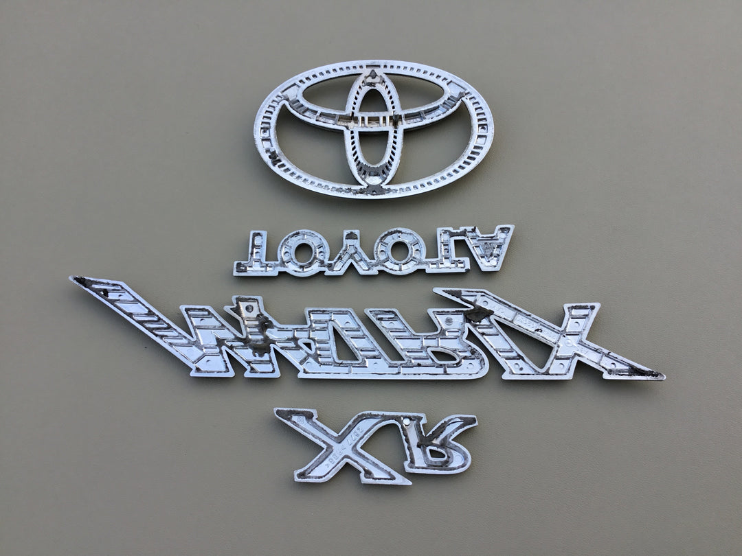 2003-2008 Toyota Matrix XR Tailgate Emblem Set