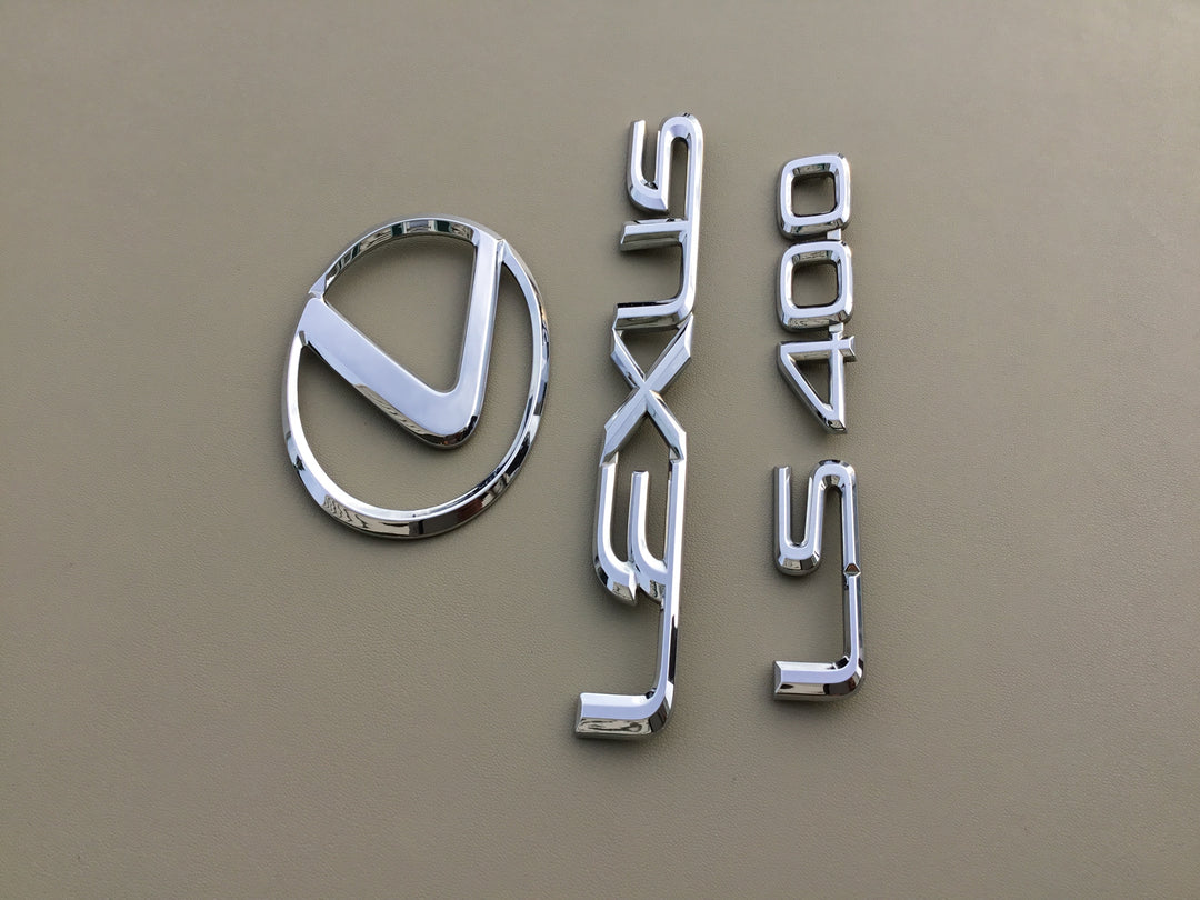 1998-2000 Lexus LS400 Trunk Emblem Set