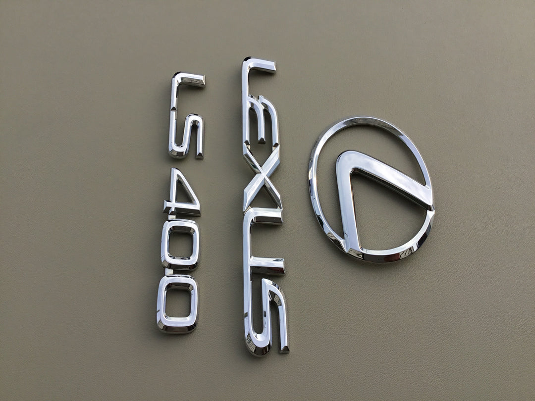1998-2000 Lexus LS400 Trunk Emblem Set