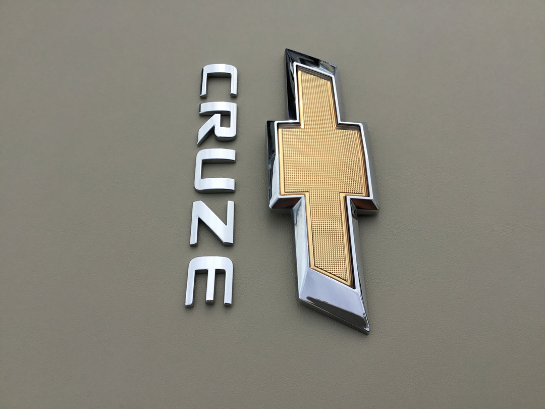 2011-2015 Chevrolet Cruze Trunk Emblem Set