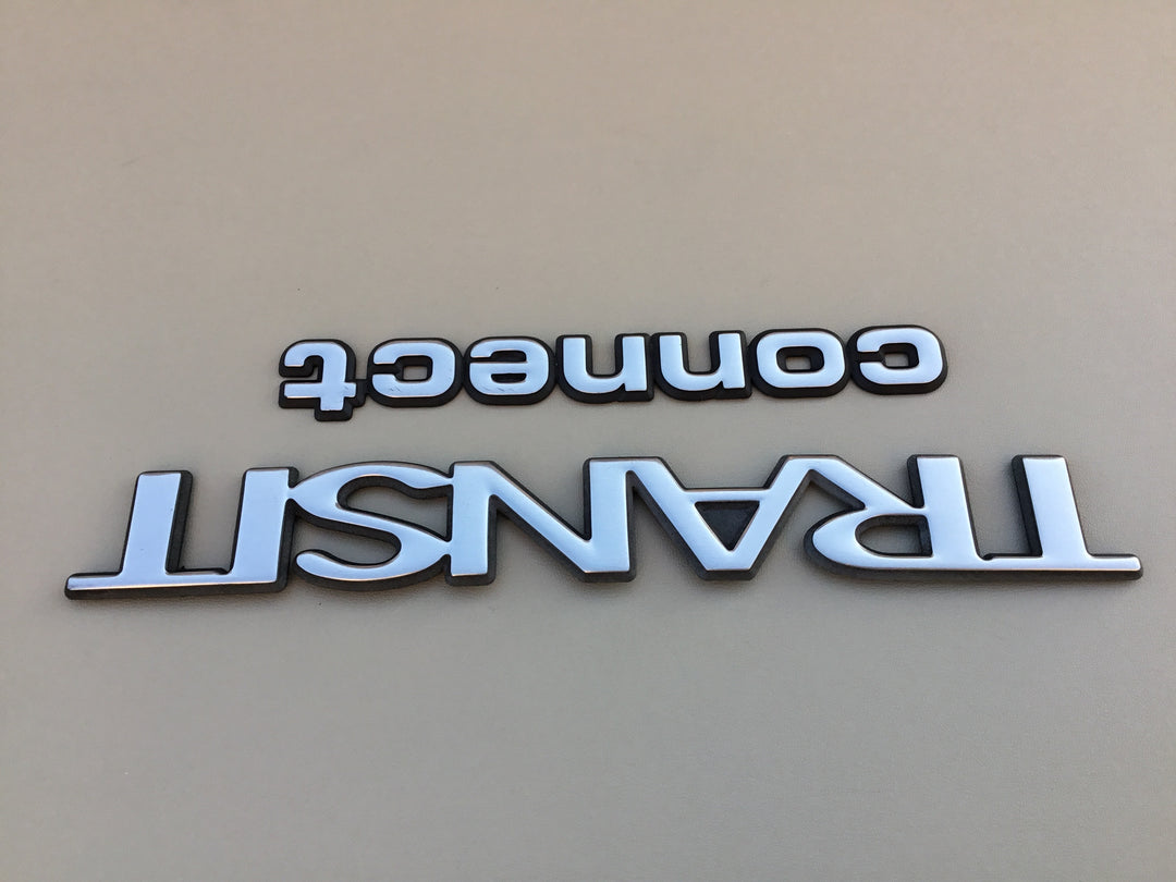 2010-2013 Ford Transit Connect Tailgate Emblem Set