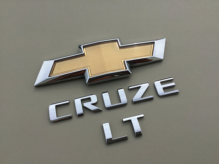 2011-2015 Chevrolet Cruze LT Trunk Emblem Set