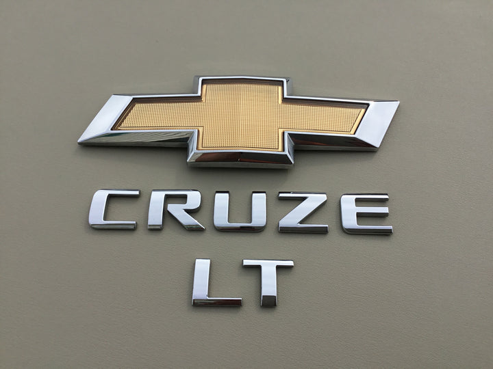 2011-2015 Chevrolet Cruze LT Trunk Emblem Set