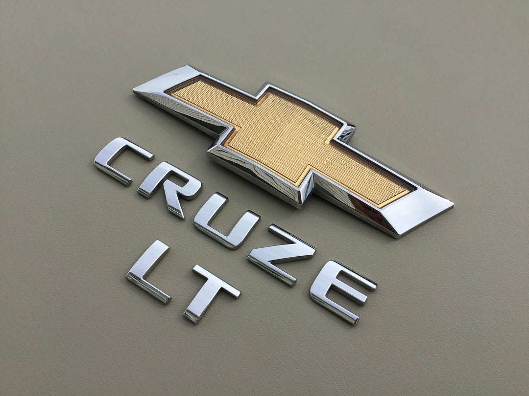 2011-2015 Chevrolet Cruze LT Trunk Emblem Set