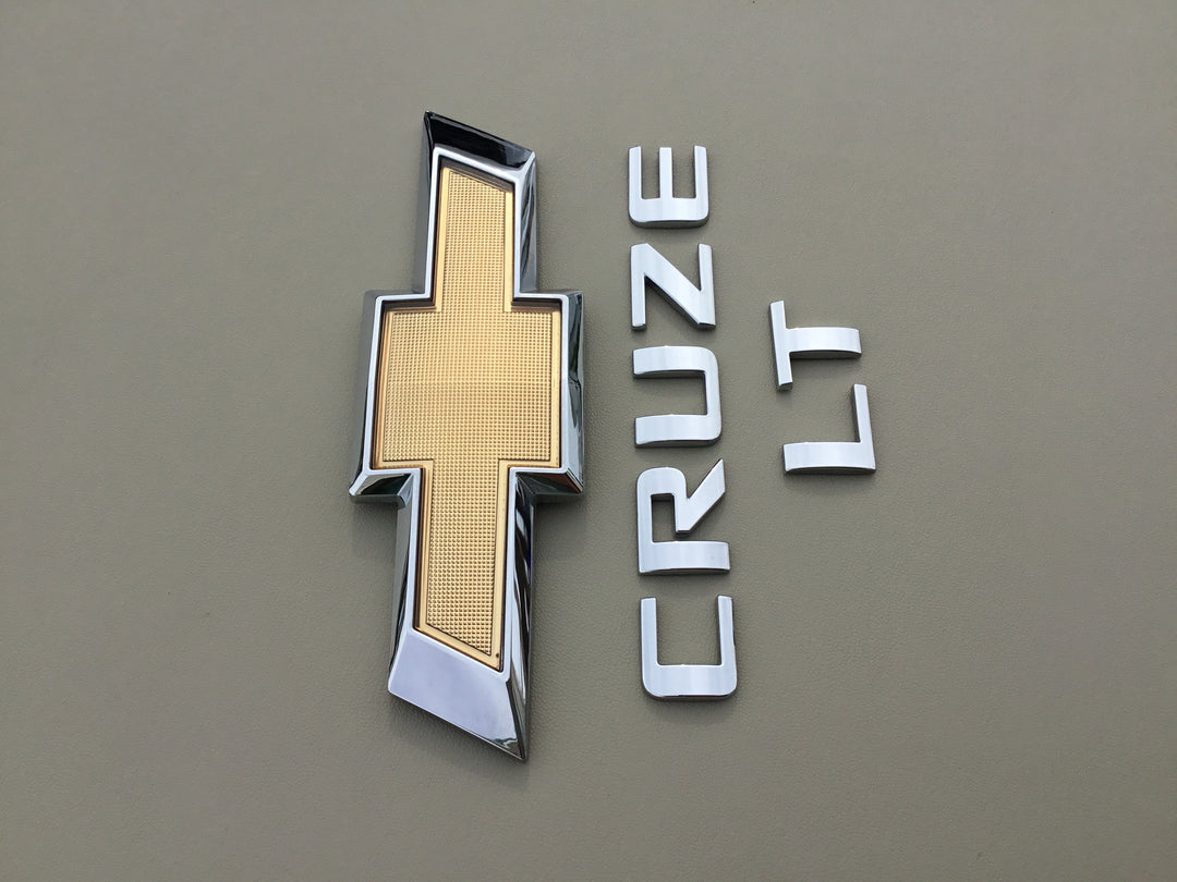 2011-2015 Chevrolet Cruze LT Trunk Emblem Set