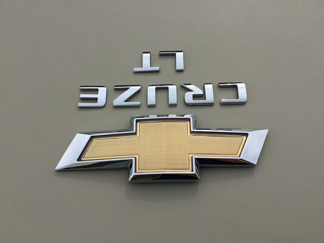 2011-2015 Chevrolet Cruze LT Trunk Emblem Set