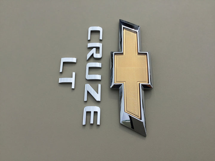 2011-2015 Chevrolet Cruze LT Trunk Emblem Set