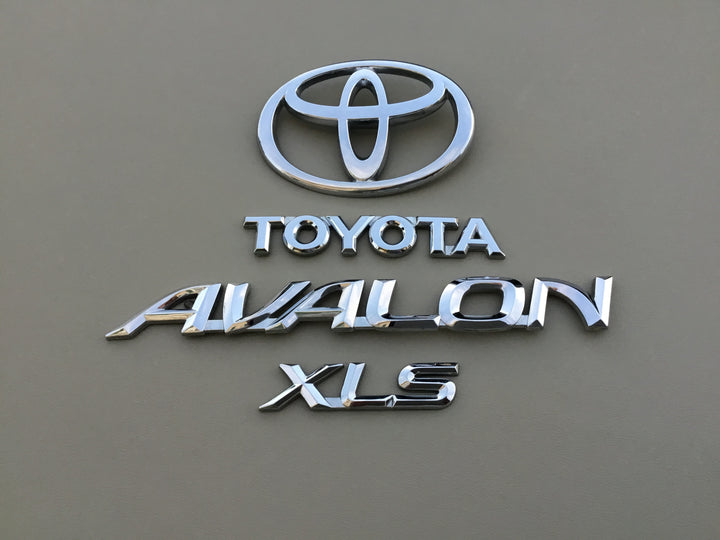 2001-2004 Toyota Avalon XLS Trunk Emblem Set