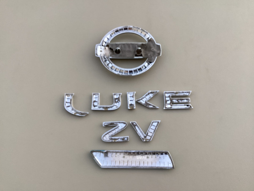 2011-2017 Nissan Juke SV Pure Drive Trunk Emblem Set
