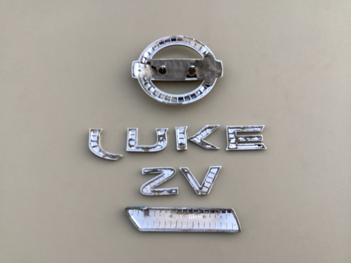 2011-2017 Nissan Juke SV Pure Drive Trunk Emblem Set