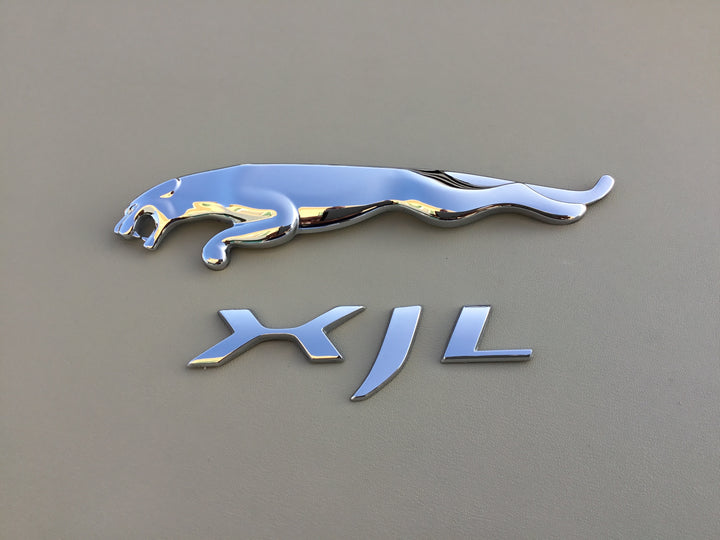 2010-2013 Jaguar XJL Trunk Emblem Set