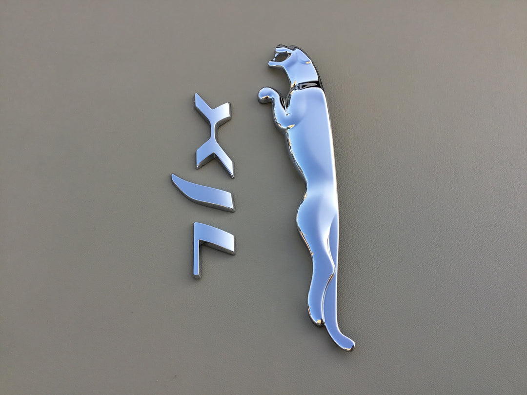 2010-2013 Jaguar XJL Trunk Emblem Set