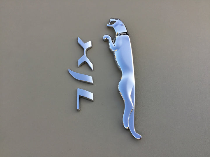 2010-2013 Jaguar XJL Trunk Emblem Set