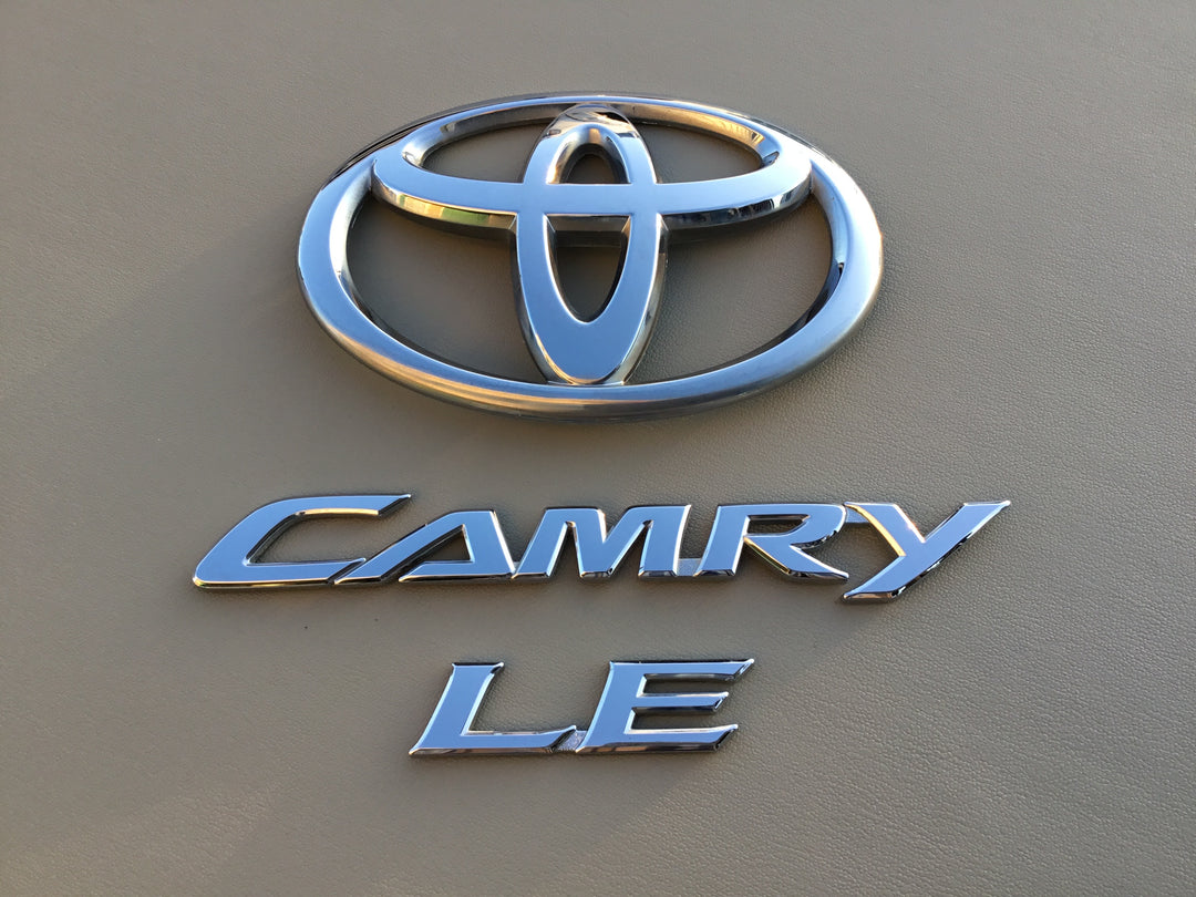 2007-2011 Toyota Camry LE Trunk Emblem Set