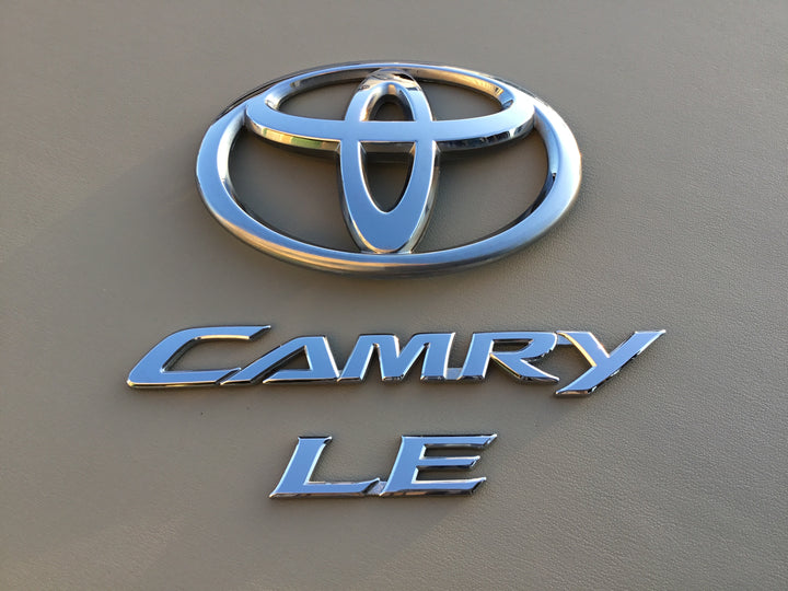 2007-2011 Toyota Camry LE Trunk Emblem Set