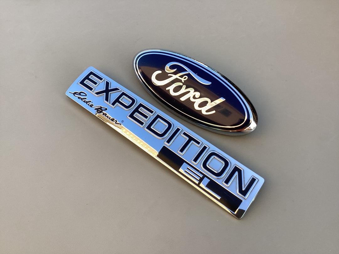 2007-2010 Ford Expedition EL Eddie Bauer Tailgate Emblem Set
