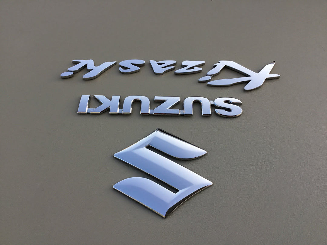 2010-2013 Suzuki Kizashi Trunk Emblem Set