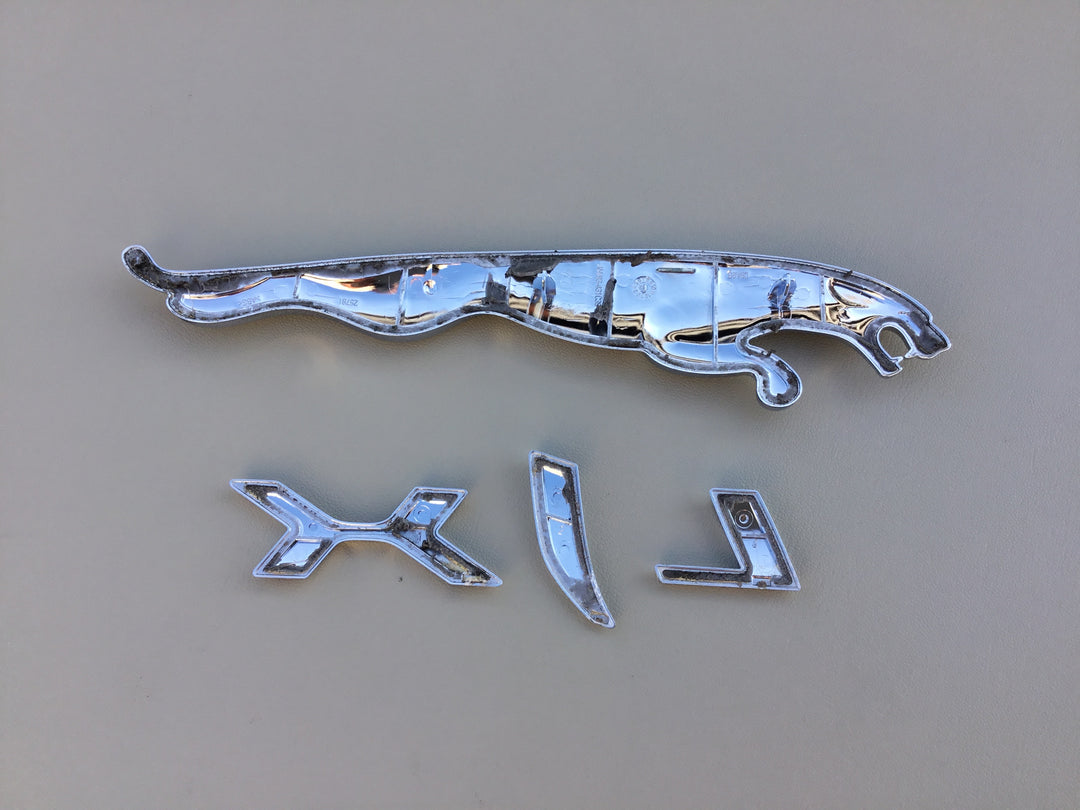 2010-2013 Jaguar XJL Trunk Emblem Set