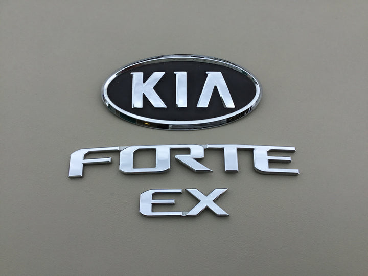 2010-2013 Kia Forte EX Trunk Emblem Set