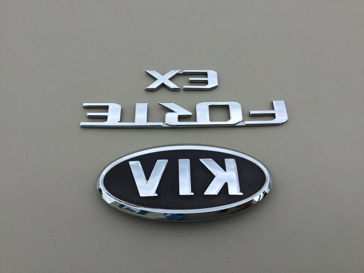 2010-2013 Kia Forte EX Trunk Emblem Set