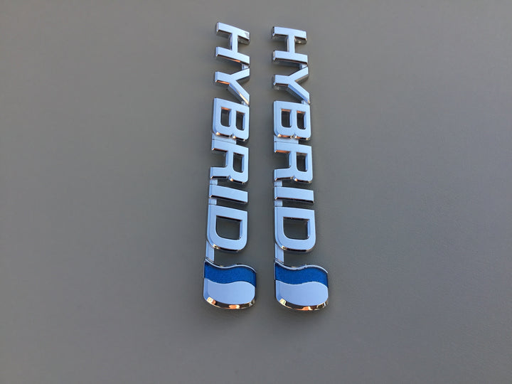 2012-2017 Toyota Prius V Hybrid Fender Emblem Set