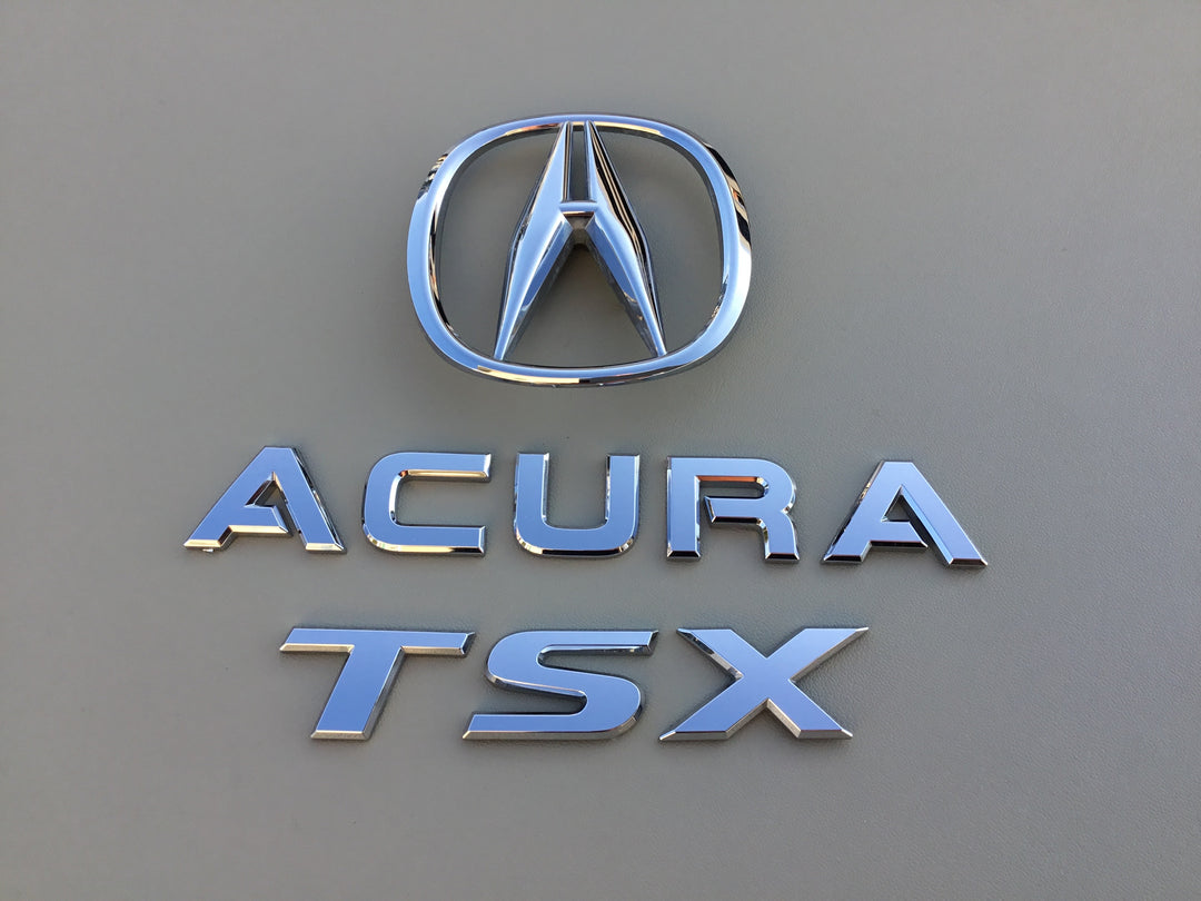 2009-2014 Acura TSX Trunk Emblem Set