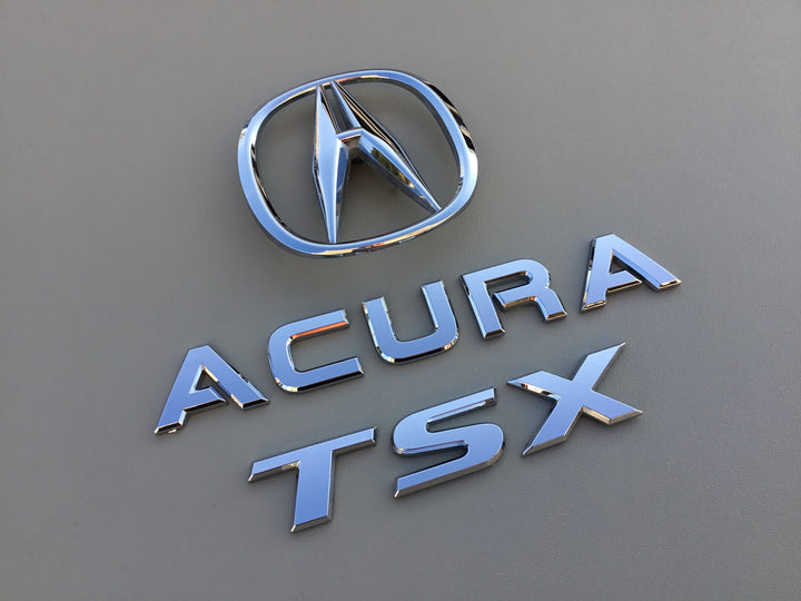 2009-2014 Acura TSX Trunk Emblem Set