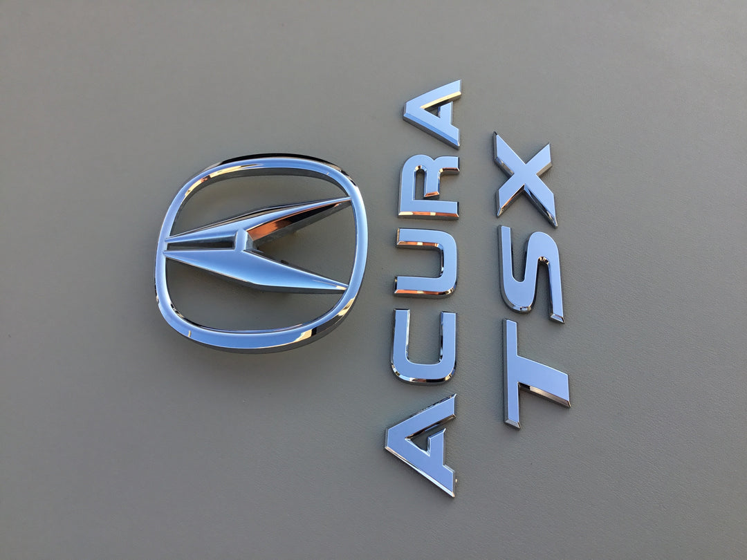 2009-2014 Acura TSX Trunk Emblem Set