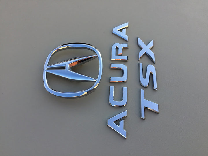 2009-2014 Acura TSX Trunk Emblem Set