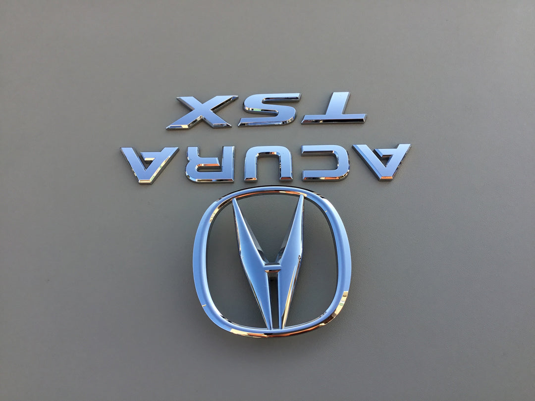 2009-2014 Acura TSX Trunk Emblem Set