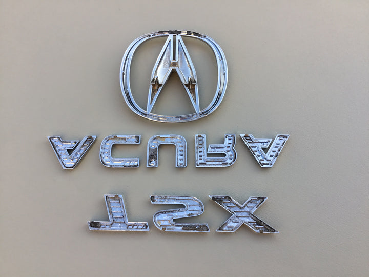 2009-2014 Acura TSX Trunk Emblem Set