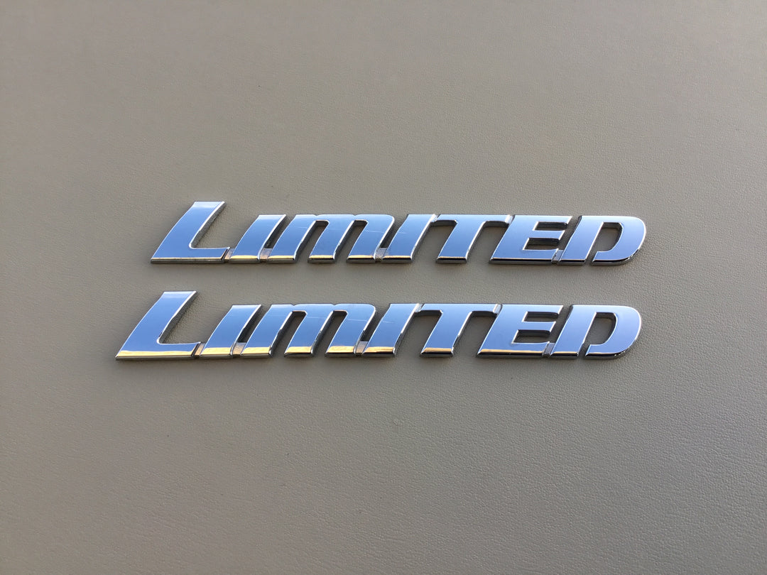 2008-2013 Toyota Highlander Limited Door Emblem Set