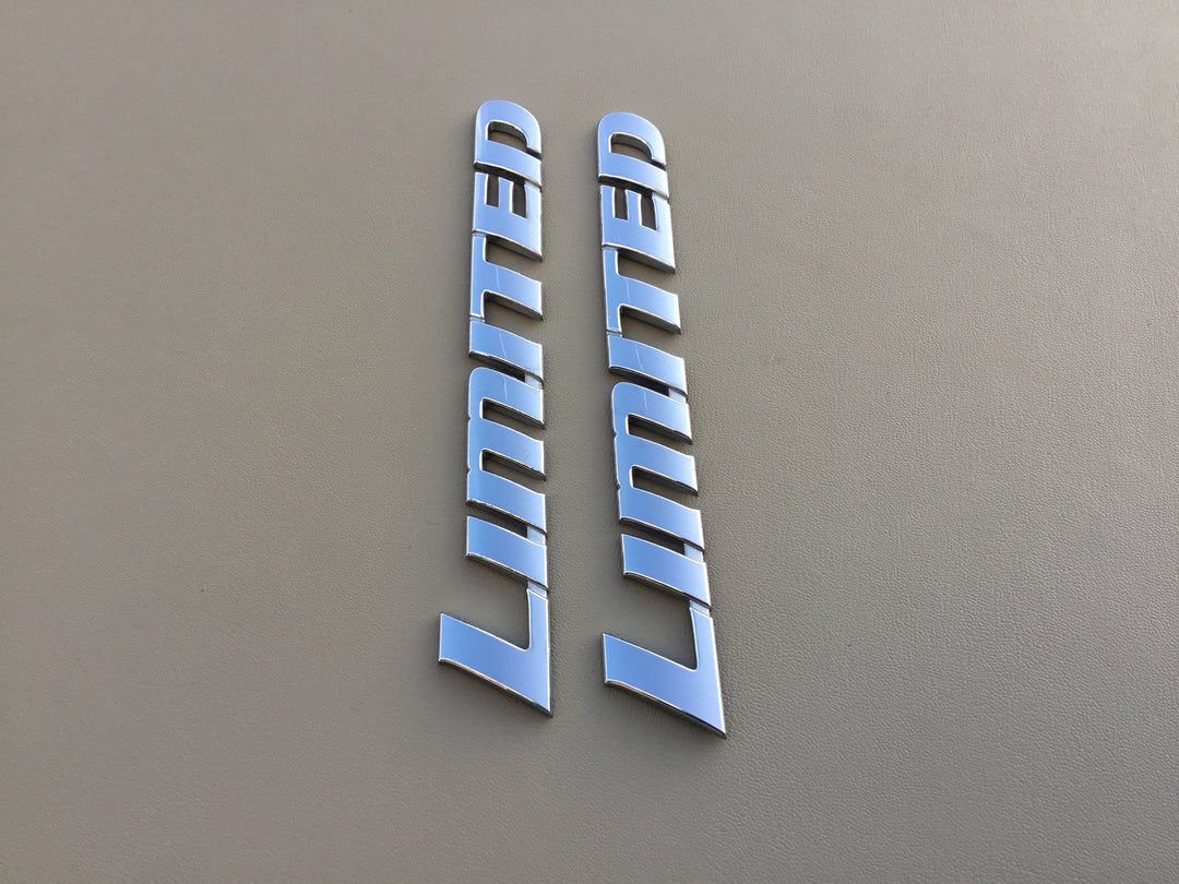 2008-2013 Toyota Highlander Limited Door Emblem Set
